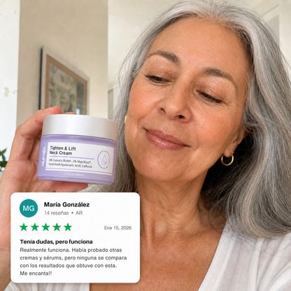 AURALIS®: Crema para estirar y levantar el cuello